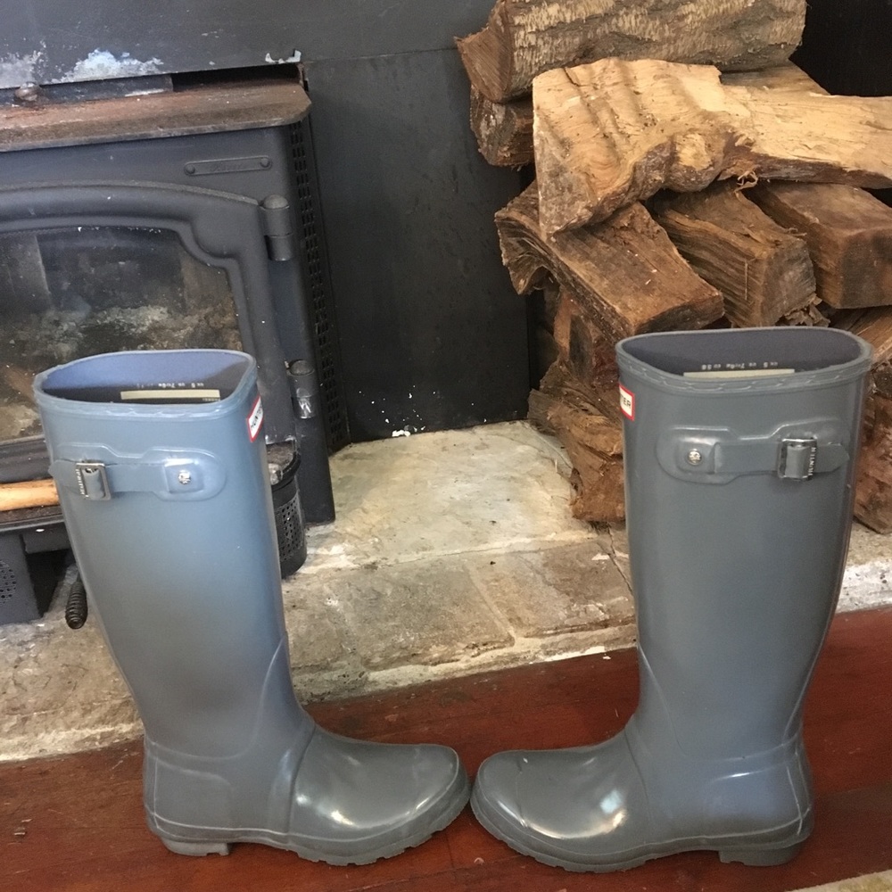 Hunter Graphite Rainboots - image 6